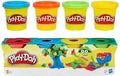 Play-Doh 4er-Pack Knete – 224 g bunte Kinderknete | 6 × 20,5 cm