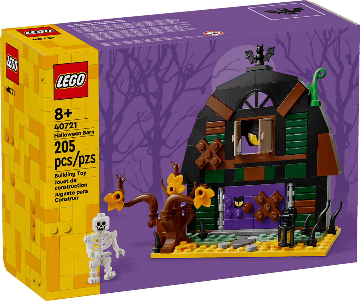 LEGO® 40721 Halloween-Scheune – Halloween Deko & Bauset