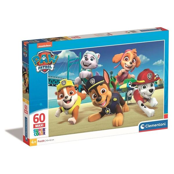 Paw Patrol Bridge Maxi-Puzzle – 60 Teile von Clementoni ab 4 Jahren