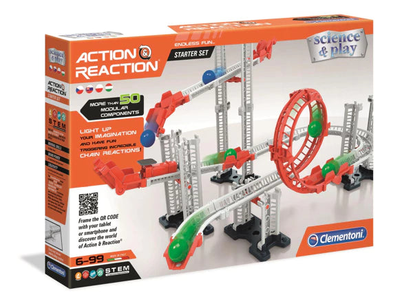 Clementoni Aktion-Reaktion Experimentierset – Wissenschaft für Kinder