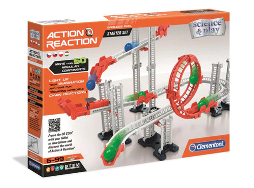 Clementoni Aktion-Reaktion Experimentierset – Wissenschaft für Kinder