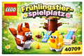 LEGO® Frühlingstierspielplatz – 40709 | Farbenfroher Spielspaß mit süßen Tieren