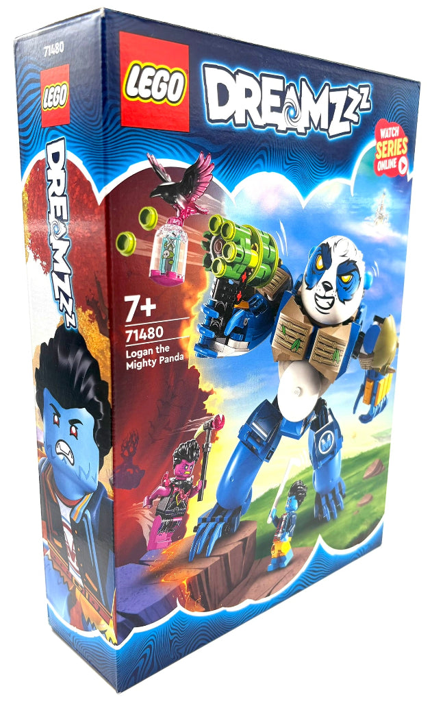LEGO® DREAMZZz™ Logan the Mighty Panda – 71480 | Imaginative building set for creative adventures