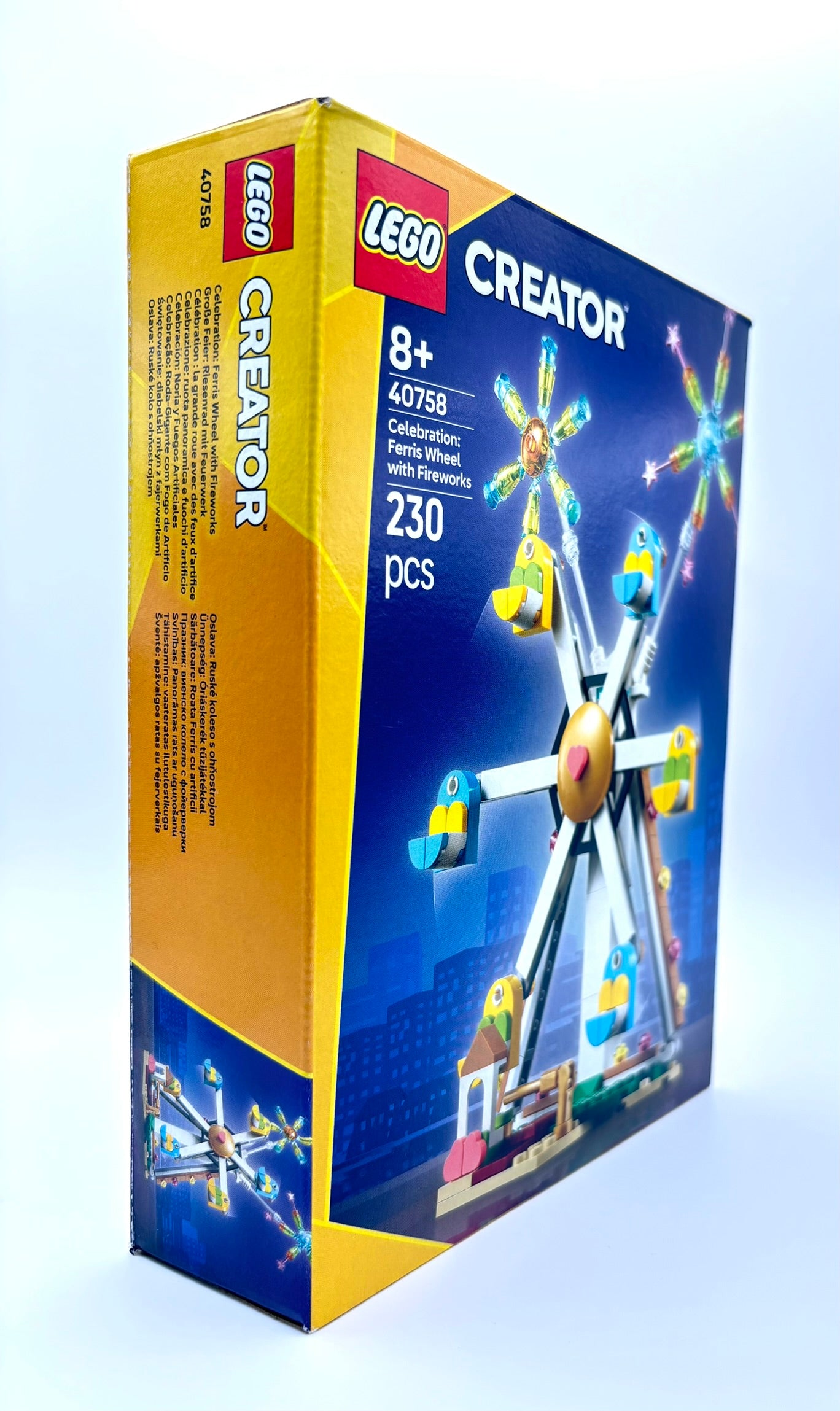 LEGO® Big Celebration: Ferris Wheel with Fireworks – 40758 | Colorful building fun for special moments