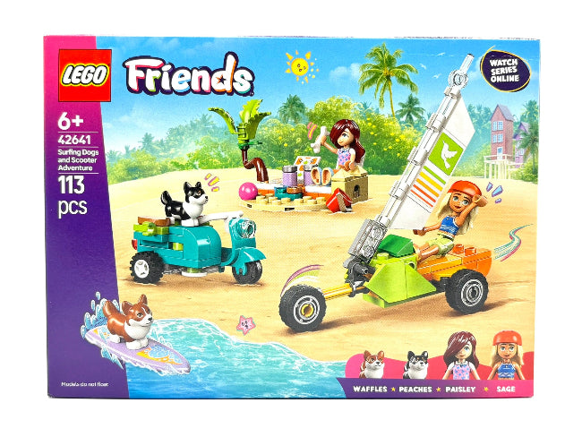 LEGO® FRIENDS™ 42641 Beach Adventure with Dogs – Fun at the Seaside