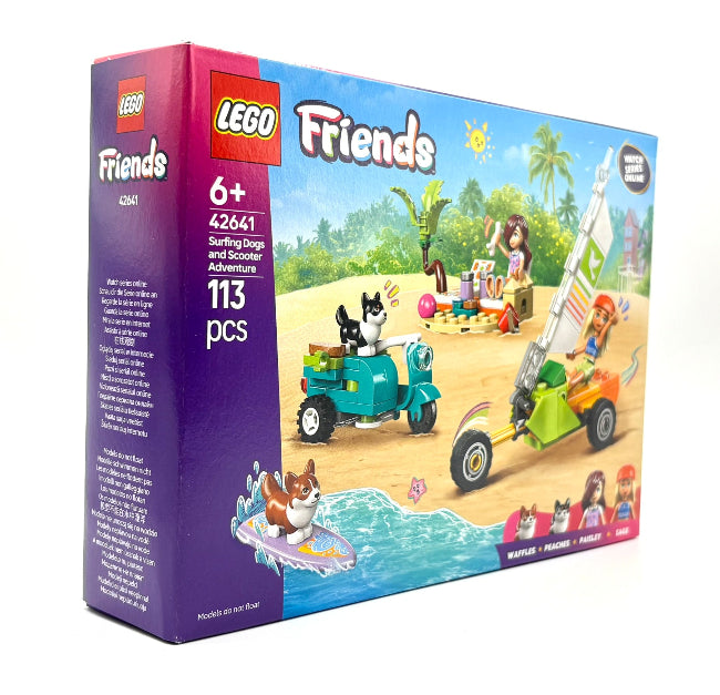 LEGO® FRIENDS™ 42641 Beach Adventure with Dogs – Fun at the Seaside