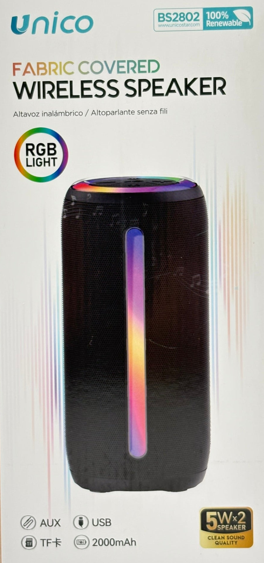 Kinder Musik und Hörspiel Set – Bluetooth Lautsprecher 10W mit Powerbank & Ladekabel