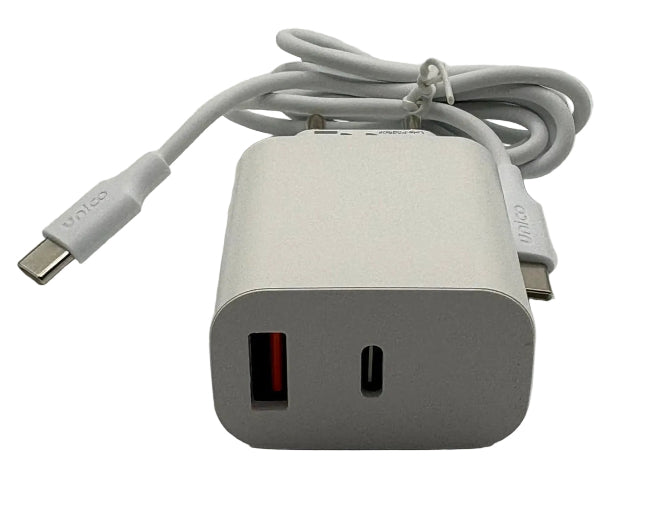 Travel Power Kit with 20000 mAh power bank, 30W fast charger &amp; 3-in-1 USB cable
