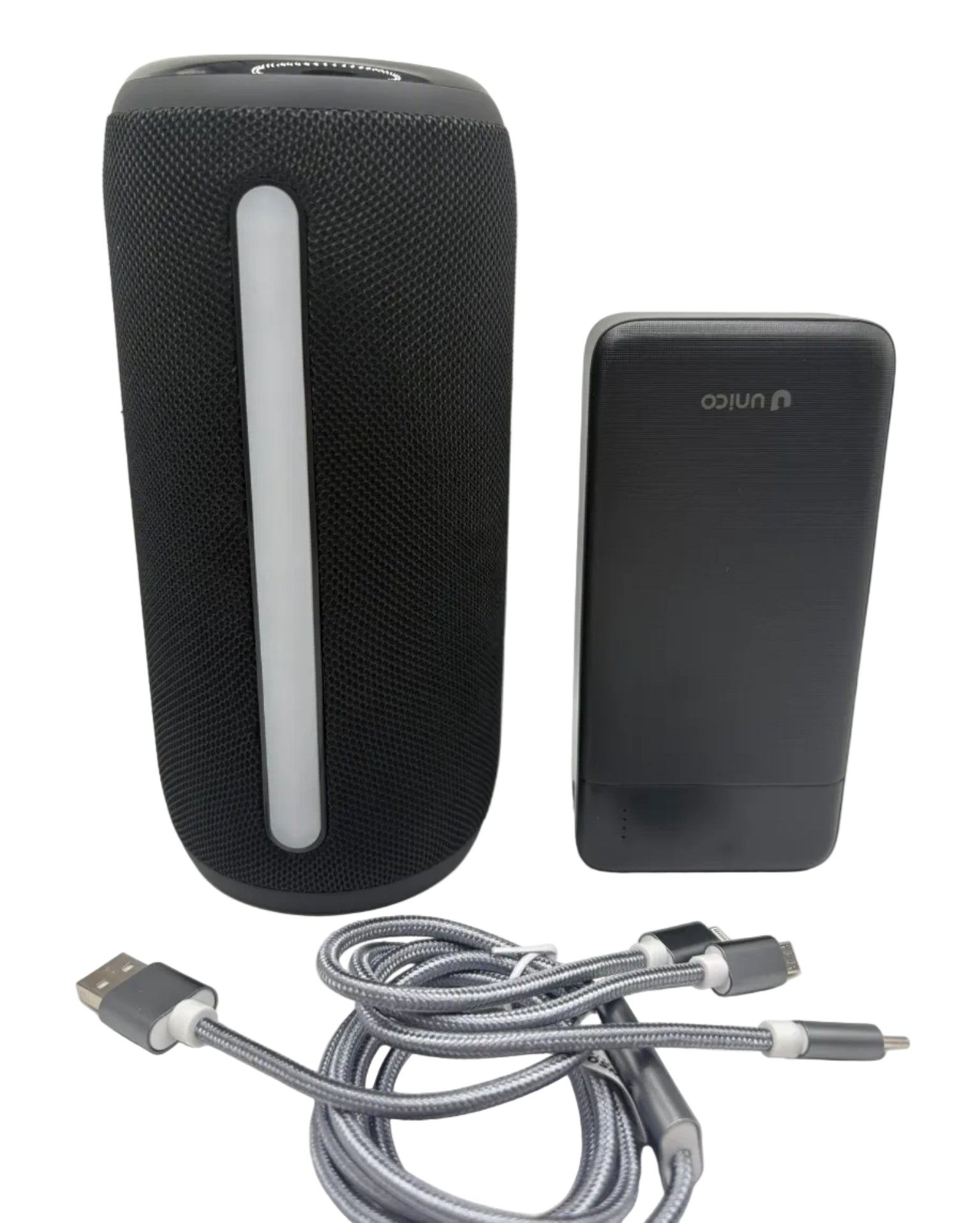 Kinder Musik und Hörspiel Set – Bluetooth Lautsprecher 10W mit Powerbank & Ladekabel