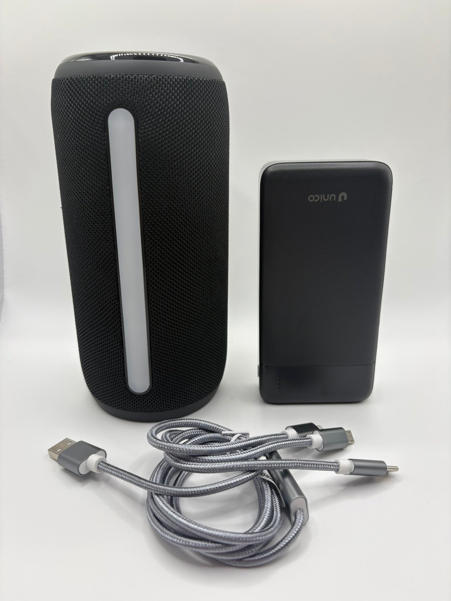 Kinder Musik und Hörspiel Set – Bluetooth Lautsprecher 10W mit Powerbank & Ladekabel