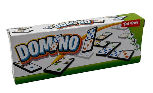 Domino Spiel – Klassisches Legespiel im kompakten Format 13 × 5 cm