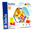 Selecta Sortino Holz Sortierspiel – Motorikspielzeug & Formensteckspiel ab 2 Jahren